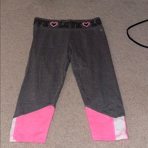 “Love” capris